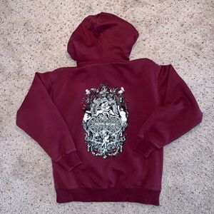 FA Filigree Hoodie (Maroon)